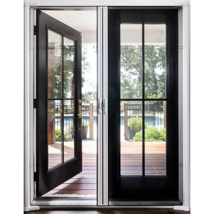 LARSON Brisa Aluminum Double Sliding Screen Doors & Reviews Wayfair